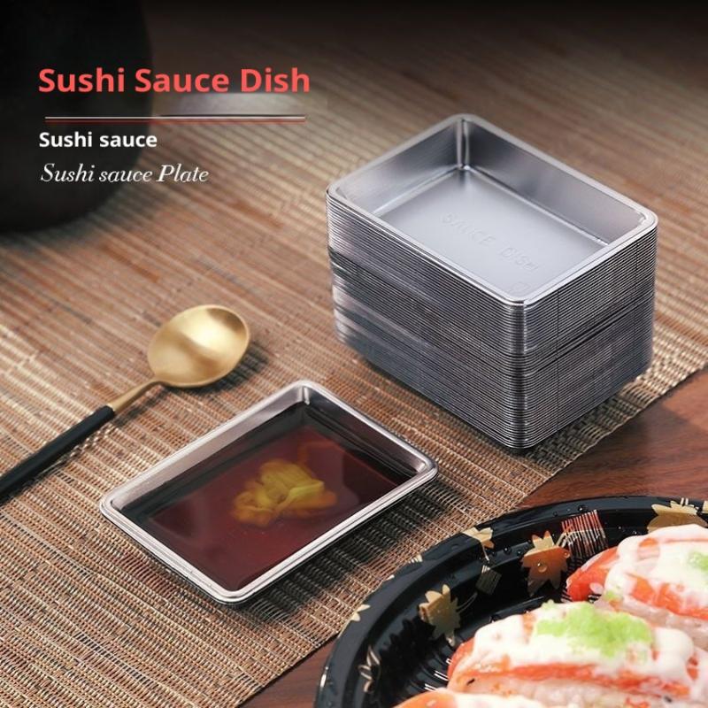 Sauce Dipping Cup - 100 Stück Einweg-Saucenschälchen, Sushi-Gewürzschale, Plastik-Senfschale, Dip-Schale,