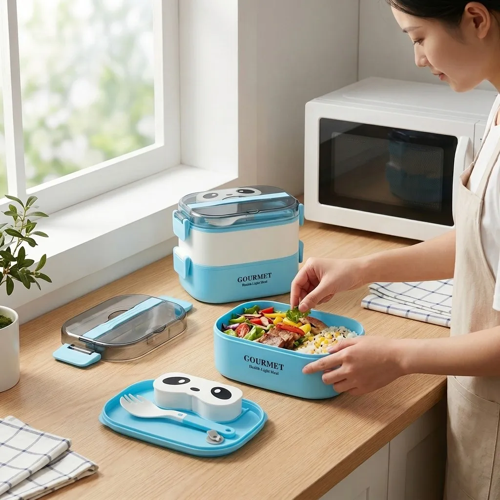 Mikrowellengeeignete Bento-Lun – Meal Prep Or Prep Meal Bewertung und Preis