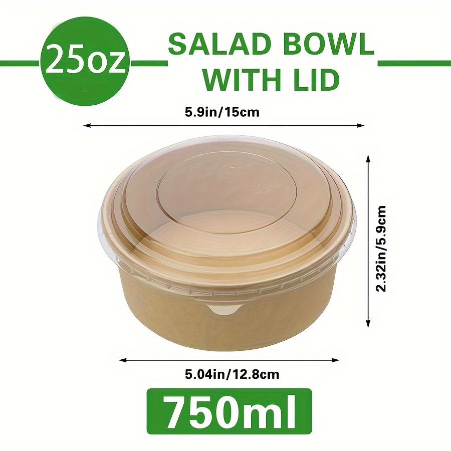 25 Unzen/750 ml 25/50er-Pack P – Meal Prep Kitchen Bewertung und Preis